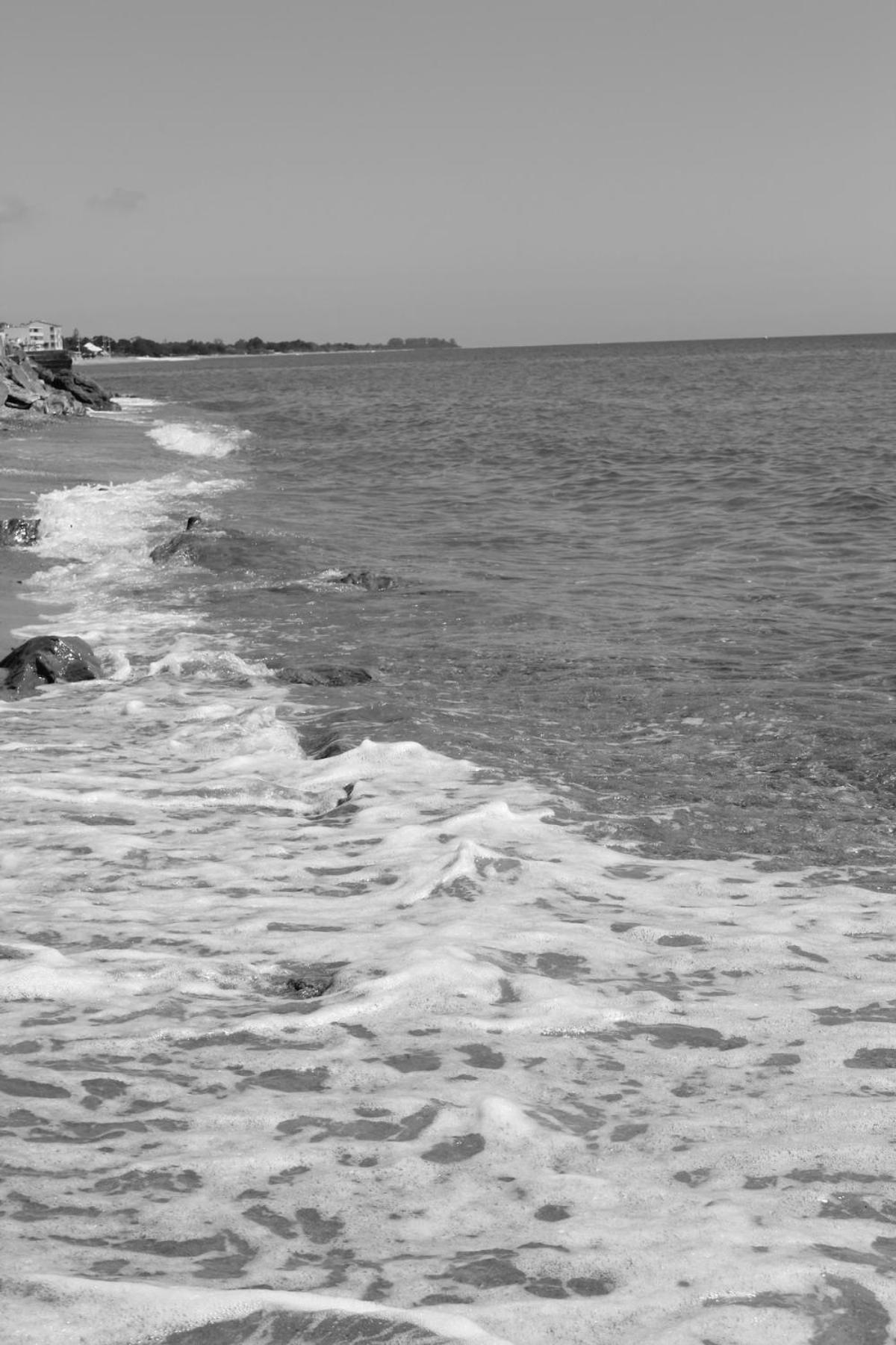 Bord de mer, pieds dans l'eau, vue panoramique Villa San-Nicolao Exterior foto